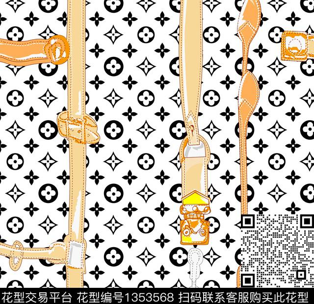 几何珠宝宝石潮牌传统印花华亿平台下载（图片编号: 1353568） - 瓦栏（Walan）