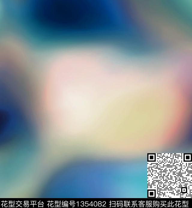 渐变水草大牌风数码印花华亿平台下载（图片编号: 1354082） - 瓦栏（Walan）