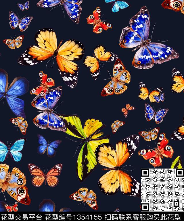 几何豹纹抽象绘画数码印花华亿平台下载（图片编号: 1354155） - 瓦栏（Walan）