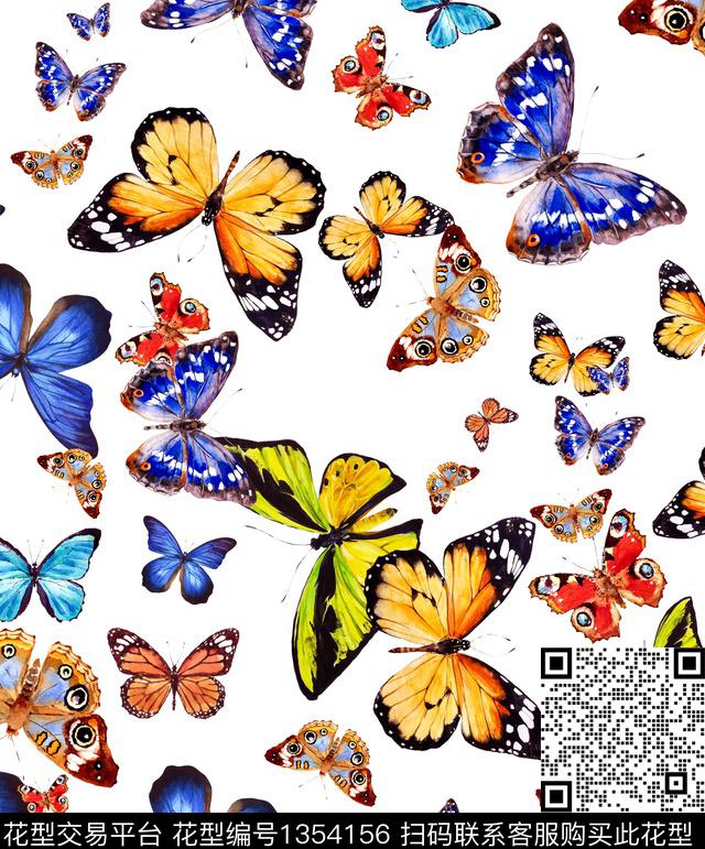 几何豹纹抽象绘画数码印花华亿平台下载（图片编号: 1354156） - 瓦栏（Walan）