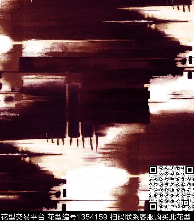 字母大牌风玫瑰花数码印花华亿平台下载（图片编号: 1354159） - 瓦栏（Walan）