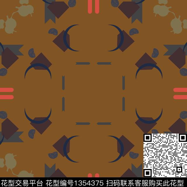 民族风简欧地中海传统印花华亿平台下载（图片编号: 1354375） - 瓦栏（Walan）