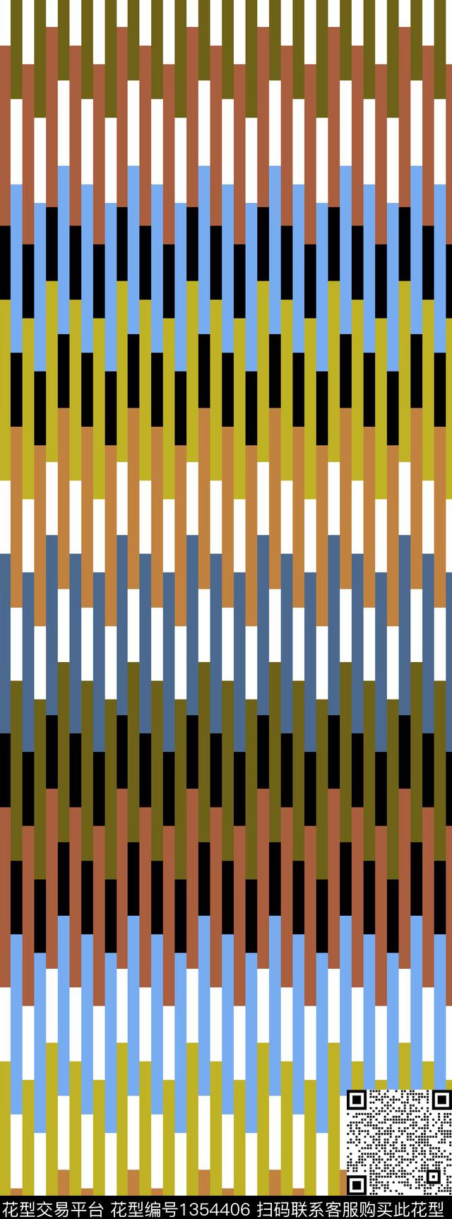 线条大牌风传统华亿平台传统印花华亿平台下载（图片编号: 1354406） - 瓦栏（Walan）