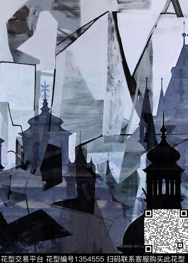 男装风景景观洋阳--T恤数码印花华亿平台下载（图片编号: 1354555） - 瓦栏（Walan）