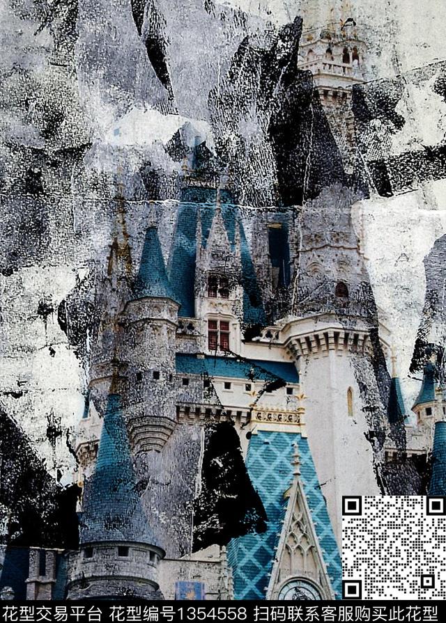 男装风景景观洋阳--T恤数码印花华亿平台下载（图片编号: 1354558） - 瓦栏（Walan）