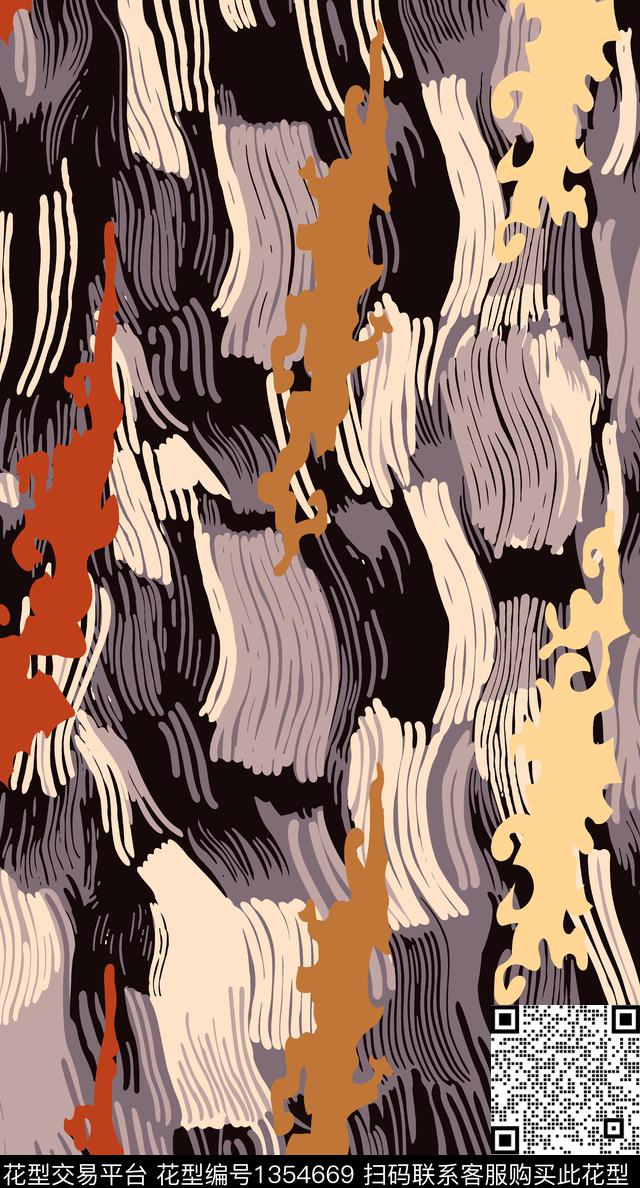 男装波西米亚秋冬华亿平台传统印花华亿平台下载（图片编号: 1354669） - 瓦栏（Walan）