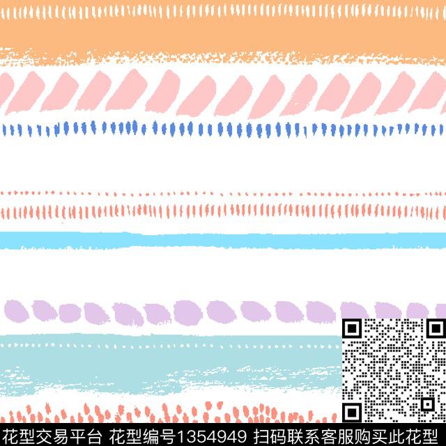 肌理抽象趣味传统印花华亿平台下载（图片编号: 1354949） - 瓦栏（Walan）