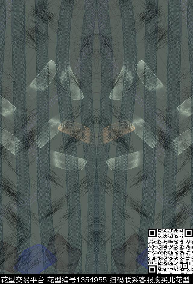 地中海波西米亚雪纺传统印花华亿平台下载（图片编号: 1354955） - 瓦栏（Walan）