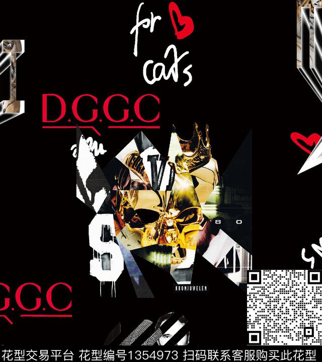 男装满版花字母大牌风数码印花华亿平台下载（图片编号: 1354973） - 瓦栏（Walan）