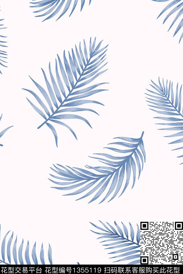 女装小清新手绘传统印花华亿平台下载（图片编号: 1355119） - 瓦栏（Walan）