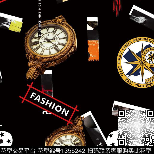 几何男装满版花老虎数码印花华亿平台下载（图片编号: 1355242） - 瓦栏（Walan）