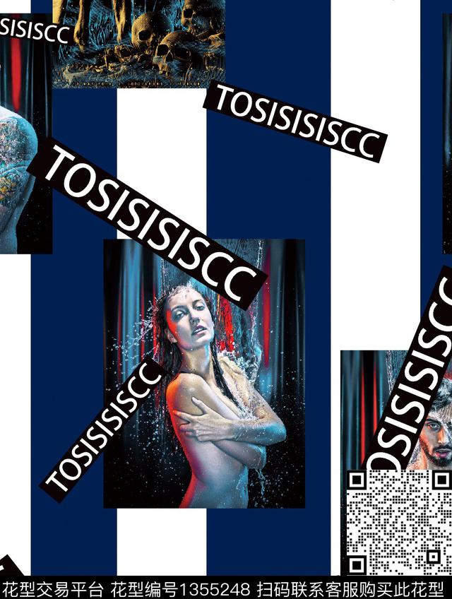 几何男装满版花老虎数码印花华亿平台下载（图片编号: 1355248） - 瓦栏（Walan）