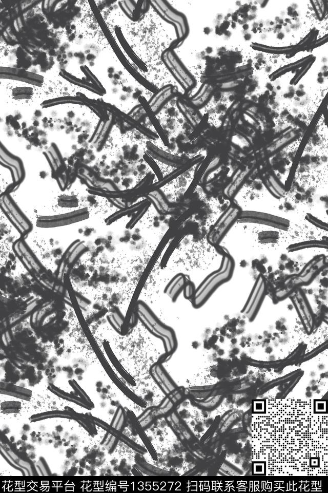 抽象男装家居服户外传统印花华亿平台下载（图片编号: 1355272） - 瓦栏（Walan）