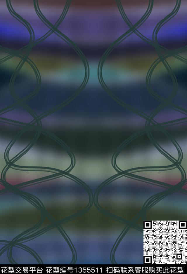 扎染华亿平台EMILIOPUCCI传统印花华亿平台下载（图片编号: 1355511） - 瓦栏（Walan）