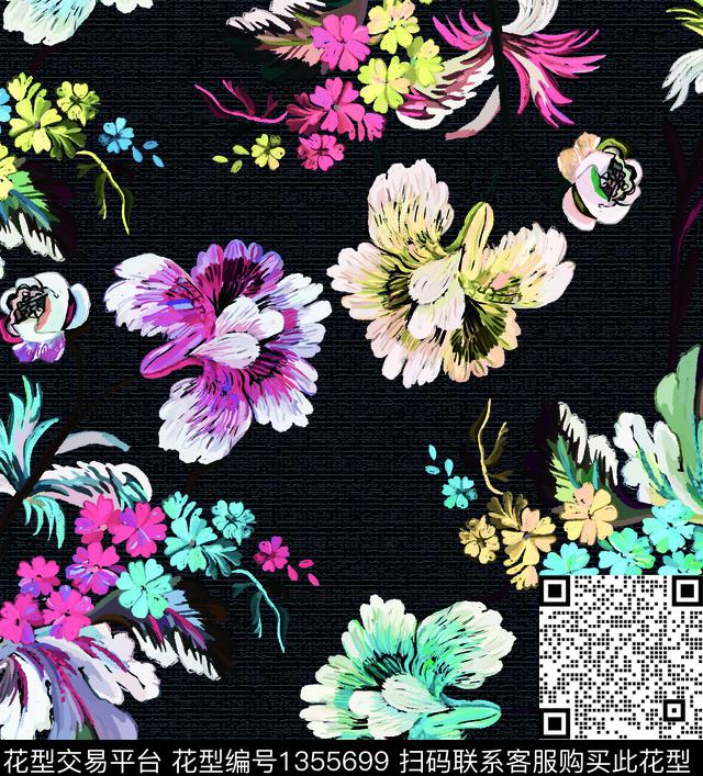 数码华亿平台颜色大牌风数码印花华亿平台下载（图片编号: 1355699） - 瓦栏（Walan）