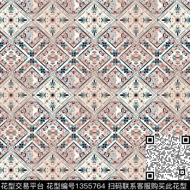 方巾肌理趋势华亿平台数码印花华亿平台下载（图片编号: 1355764） - 瓦栏（Walan）