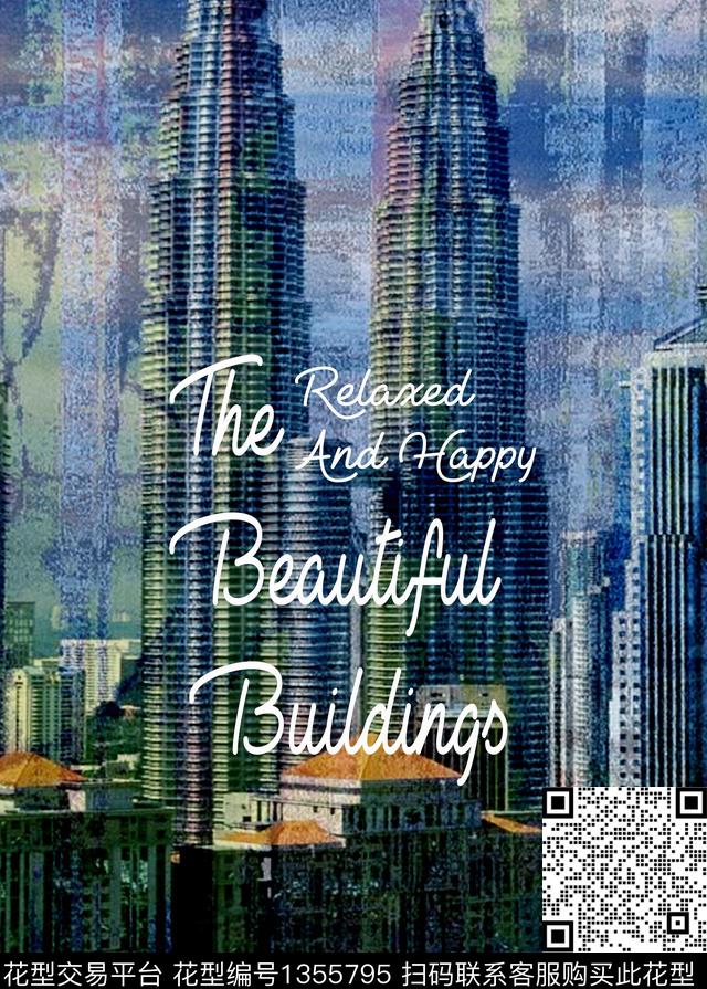 男装风景景观艺术风景数码印花华亿平台下载（图片编号: 1355795） - 瓦栏（Walan）