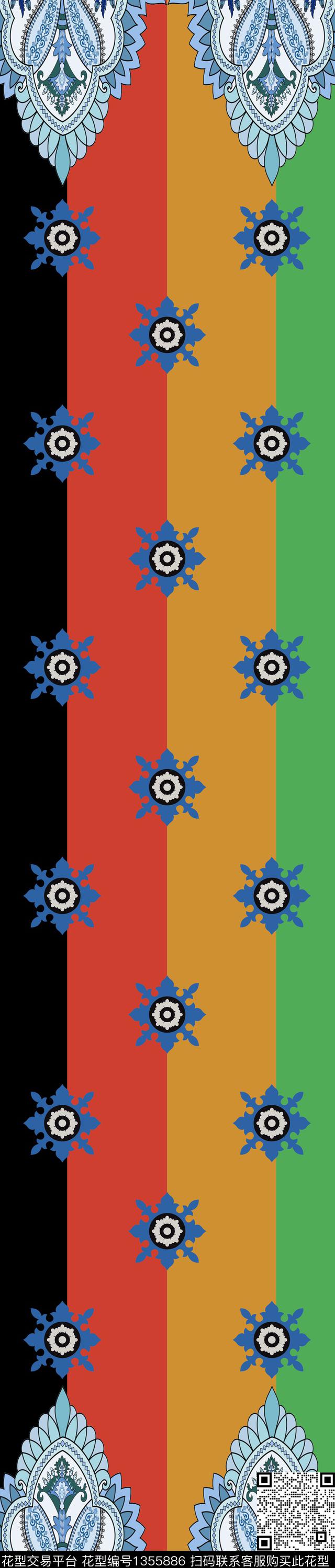 大牌风传统华亿平台传统印花华亿平台下载（图片编号: 1355886） - 瓦栏（Walan）