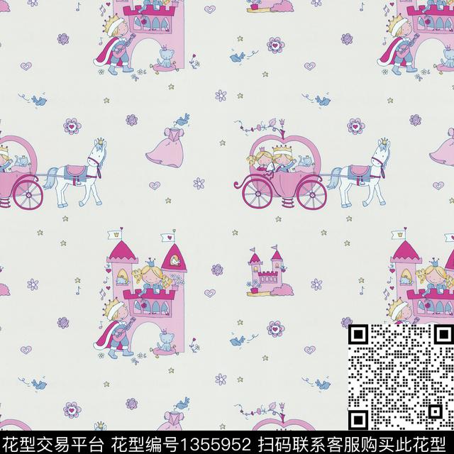 童装墙纸卡通动物数码印花华亿平台下载（图片编号: 1355952） - 瓦栏（Walan）