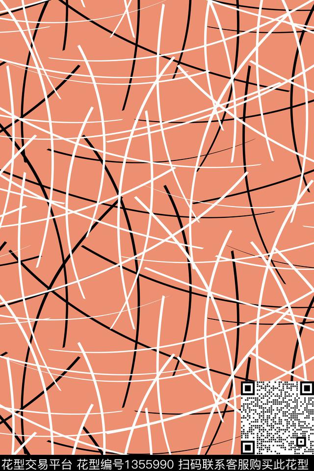 抽象男装家居服户外传统印花华亿平台下载（图片编号: 1355990） - 瓦栏（Walan）