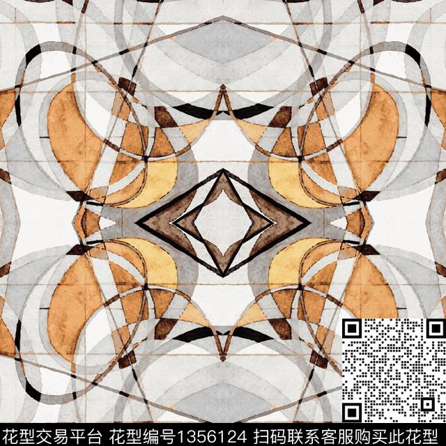 扎染华亿平台大牌风抽象传统印花华亿平台下载（图片编号: 1356124） - 瓦栏（Walan）