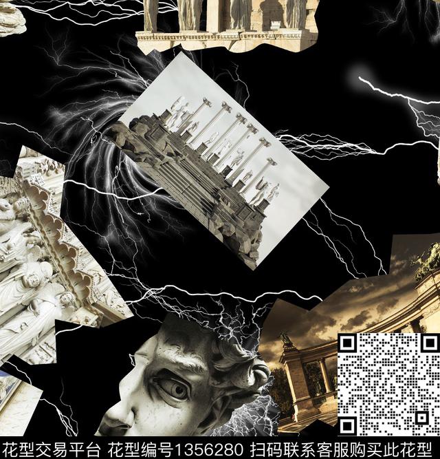 男装满版花老虎大牌风数码印花华亿平台下载（图片编号: 1356280） - 瓦栏（Walan）