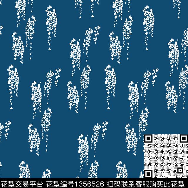 几何花卉大牌风传统印花华亿平台下载（图片编号: 1356526） - 瓦栏（Walan）