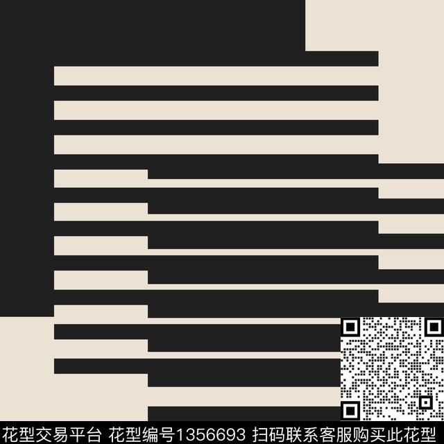 几何简约撞色传统印花华亿平台下载（图片编号: 1356693） - 瓦栏（Walan）