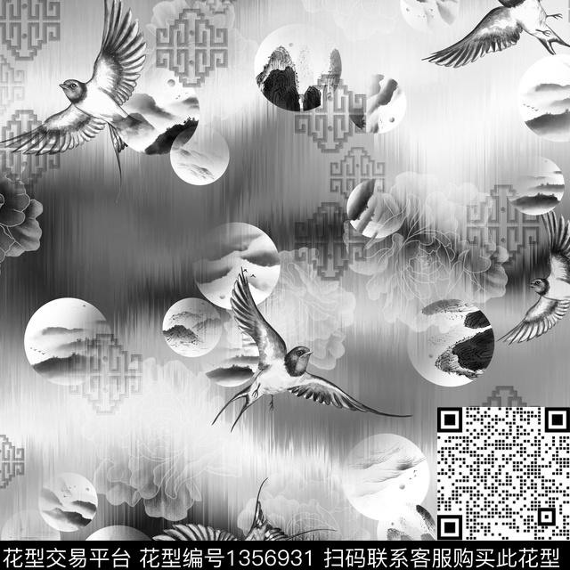 民族风休闲中国风数码印花华亿平台下载（图片编号: 1356931） - 瓦栏（Walan）