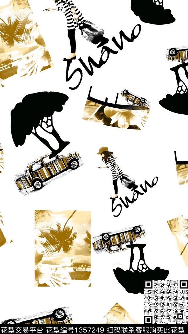 休闲系列男士T恤男士衬衣系列传统印花华亿平台下载（图片编号: 1357249） - 瓦栏（Walan）