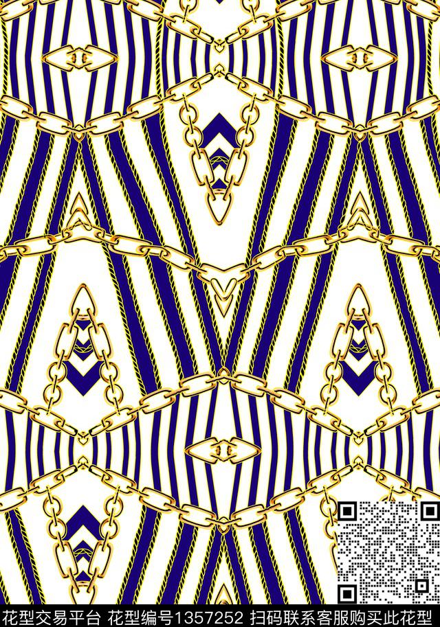 男士T恤系列链条混搭系列2020潮流系列传统印花华亿平台下载（图片编号: 1357252） - 瓦栏（Walan）