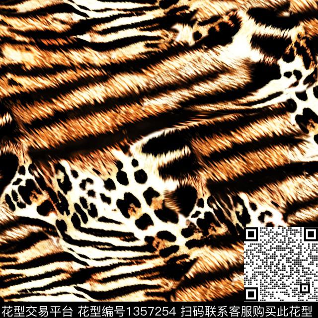 抽象动物纹系列箱包系列半身裙系列传统印花华亿平台下载（图片编号: 1357254） - 瓦栏（Walan）