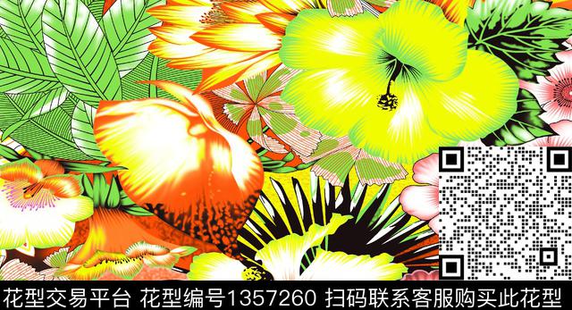 网纱雪纺系列连衣裙系列传统印花华亿平台下载（图片编号: 1357260） - 瓦栏（Walan）