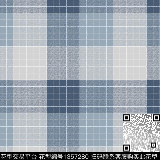 蓝色时尚肌理传统印花华亿平台下载（图片编号: 1357280） - 瓦栏（Walan）