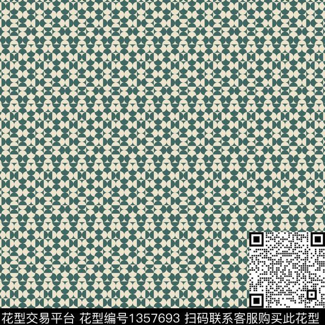 几何时尚抽象传统印花华亿平台下载（图片编号: 1357693） - 瓦栏（Walan）