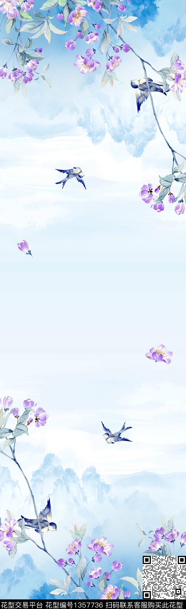 数码华亿平台男装风景景观数码印花华亿平台下载（图片编号: 1357736） - 瓦栏（Walan）