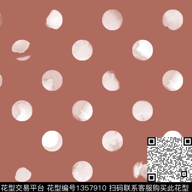 几何简约波点数码印花华亿平台下载（图片编号: 1357910） - 瓦栏（Walan）