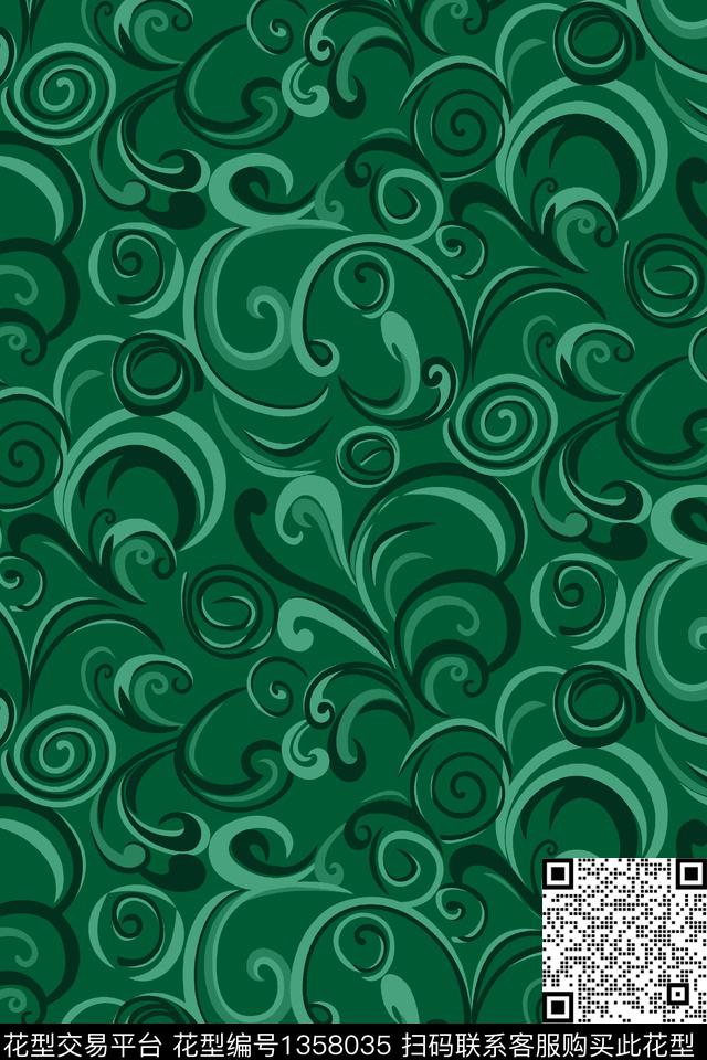 中国风华亿平台真丝旗袍花素雅华亿平台数码印花华亿平台下载（图片编号: 1358035） - 瓦栏（Walan）