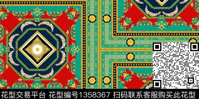 女装定位花数码华亿平台民族风数码印花华亿平台下载（图片编号: 1358367） - 瓦栏（Walan）