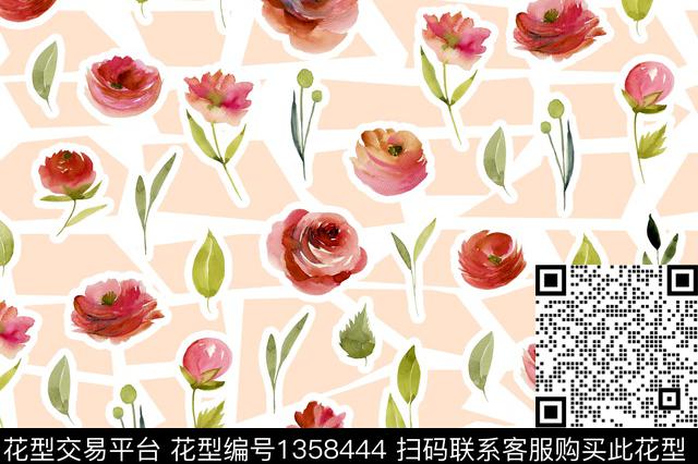 春夏华亿平台大牌风热带华亿平台数码印花华亿平台下载（图片编号: 1358444） - 瓦栏（Walan）