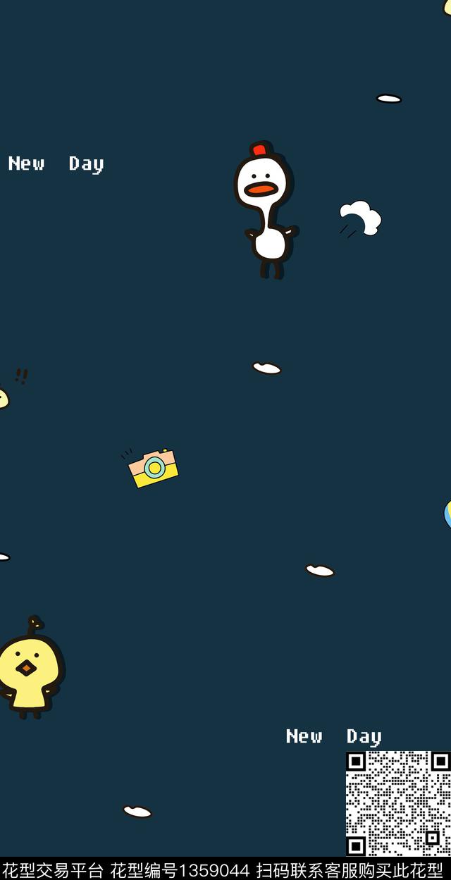 几何字母卡通传统印花华亿平台下载（图片编号: 1359044） - 瓦栏（Walan）