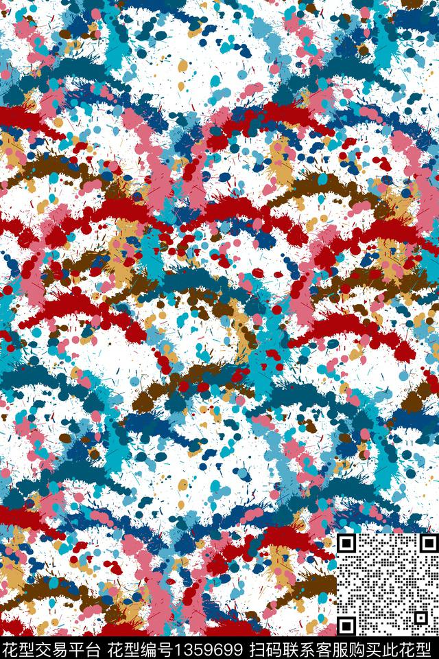 抽象男装户外家居服传统印花华亿平台下载（图片编号: 1359699） - 瓦栏（Walan）