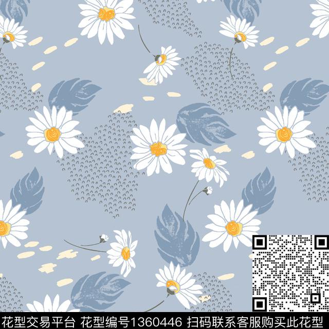 插画花卉北欧传统印花华亿平台下载（图片编号: 1360446） - 瓦栏（Walan）