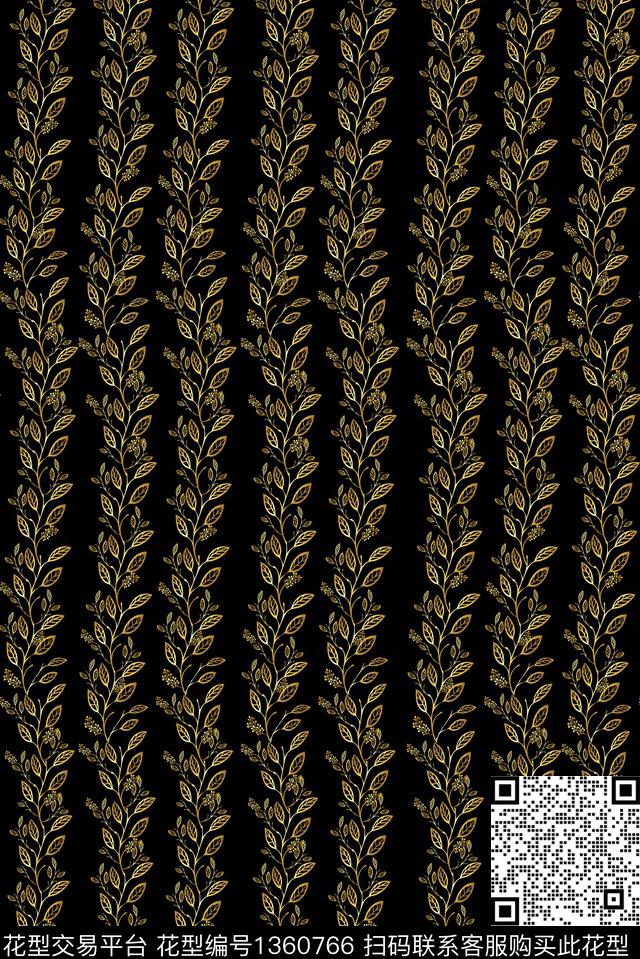 抽象花卉复古大牌风数码印花华亿平台下载（图片编号: 1360766） - 瓦栏（Walan）