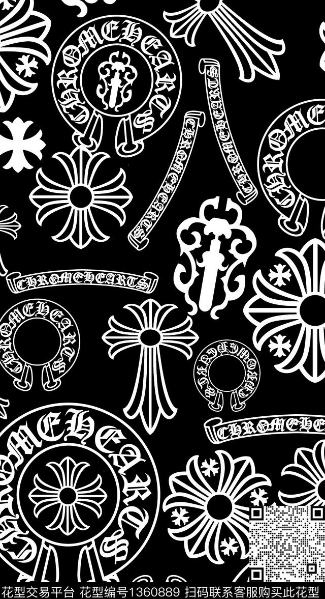 几何简约大牌风传统印花华亿平台下载（图片编号: 1360889） - 瓦栏（Walan）