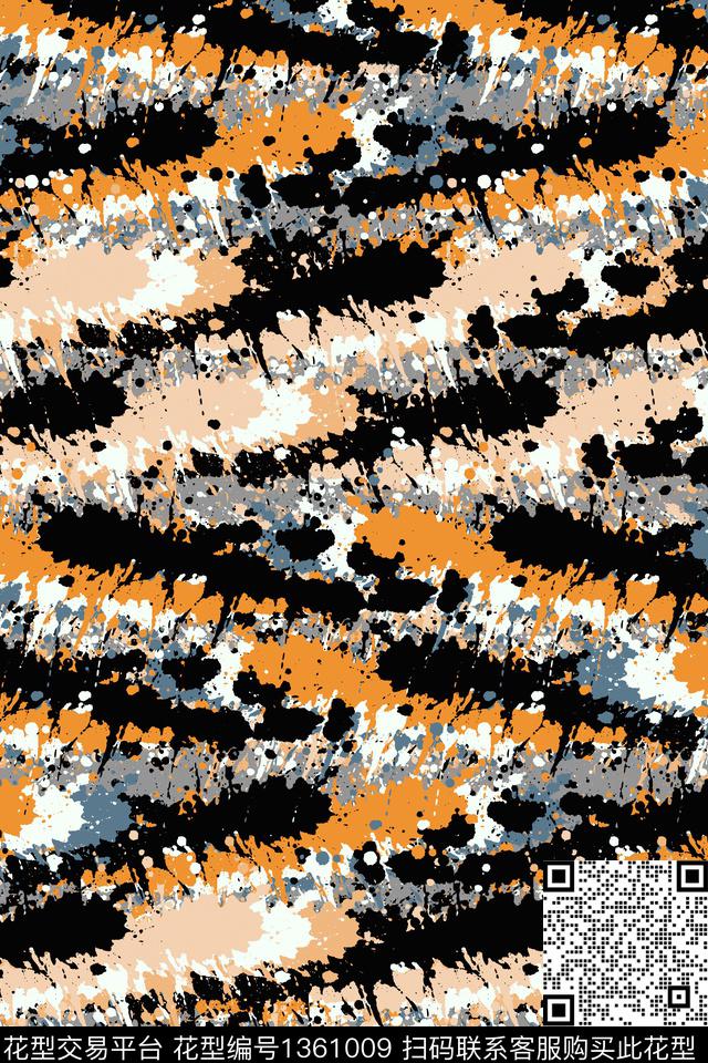 抽象男装户外家居服传统印花华亿平台下载（图片编号: 1361009） - 瓦栏（Walan）