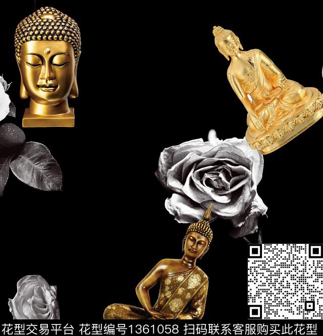 秋冬华亿平台数码印花华亿平台下载（图片编号: 1361058） - 瓦栏（Walan）