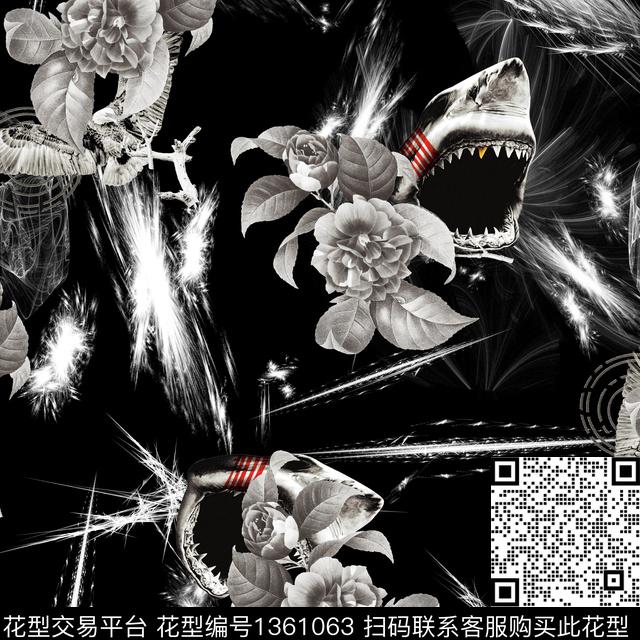 动物秋冬华亿平台数码印花华亿平台下载（图片编号: 1361063） - 瓦栏（Walan）