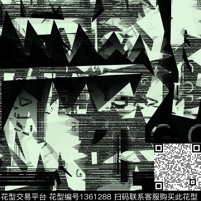 几何纸印花趋势华亿平台传统印花华亿平台下载（图片编号: 1361288） - 瓦栏（Walan）