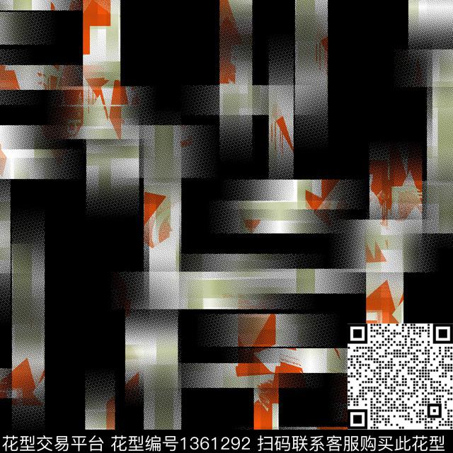 几何纸印花抽象男装传统印花华亿平台下载（图片编号: 1361292） - 瓦栏（Walan）